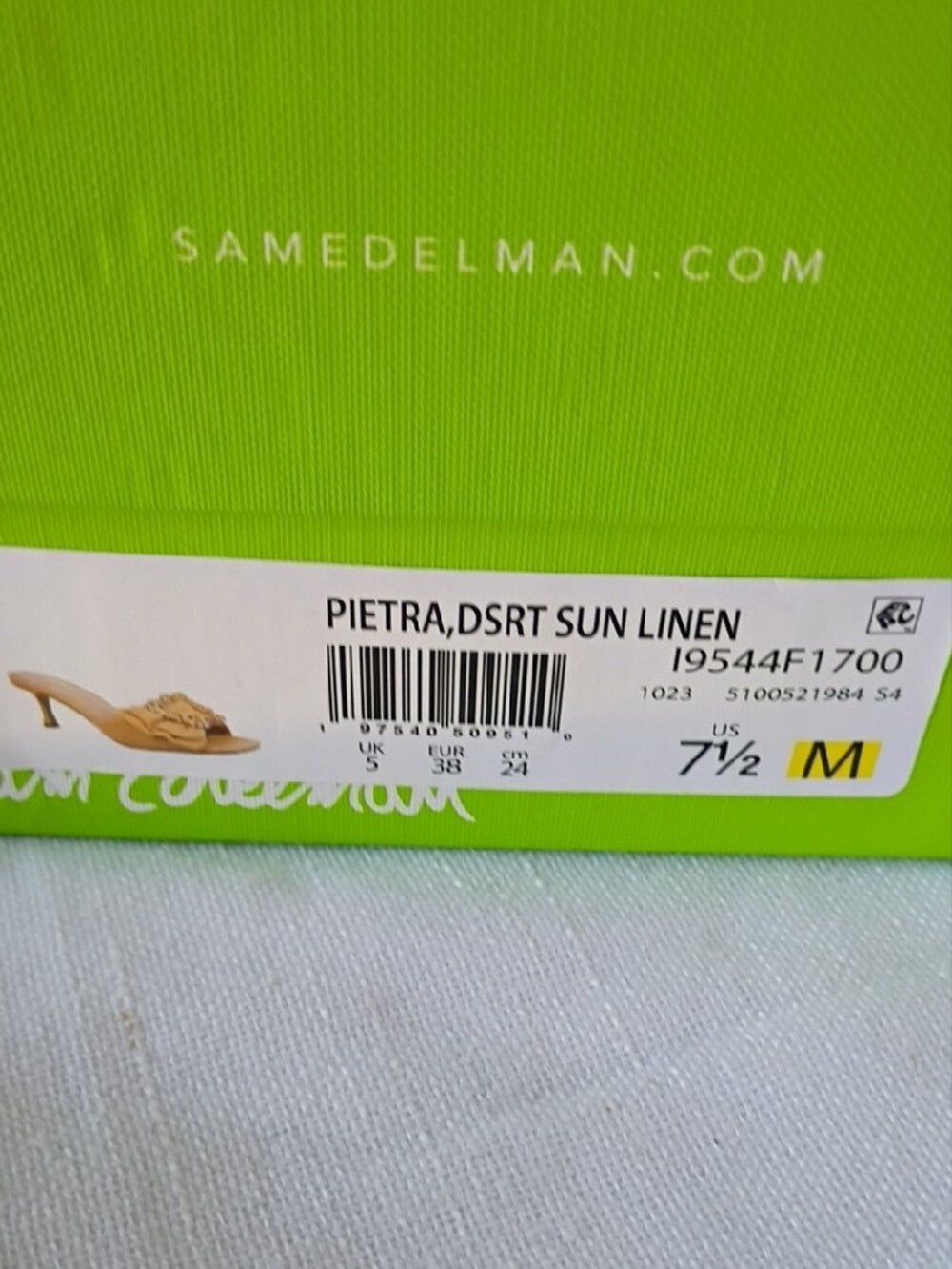 Sam Edelman Women's  Open-Toe  Heel Slide  Sandals Size 7.5 - Picture 8 of 12